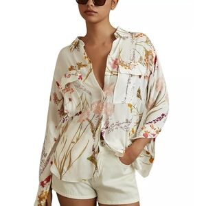 FayeRelaxed Floral Print Shirt